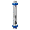 Flowmeter fig. 8194 series VA40V water measuring tube glas measuring range 160 - 1600 l/h connection stainless steel 1,1/2" BSPP